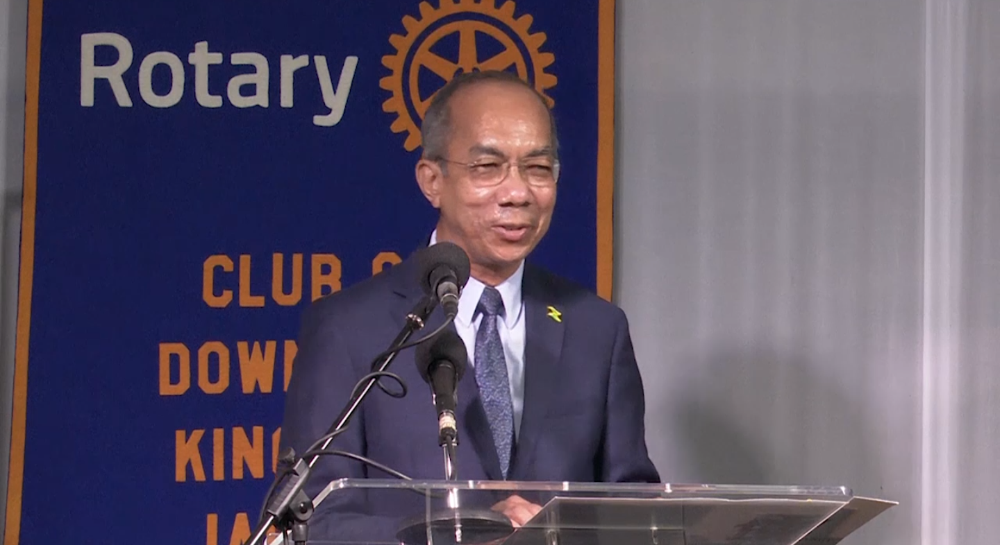 Dr Chang Urges Rotary Club to Generate Meaningful Change - CVM TV